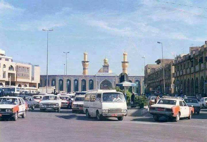 باب قبلة الامام الحسين عليه السلام فترة التسعينات