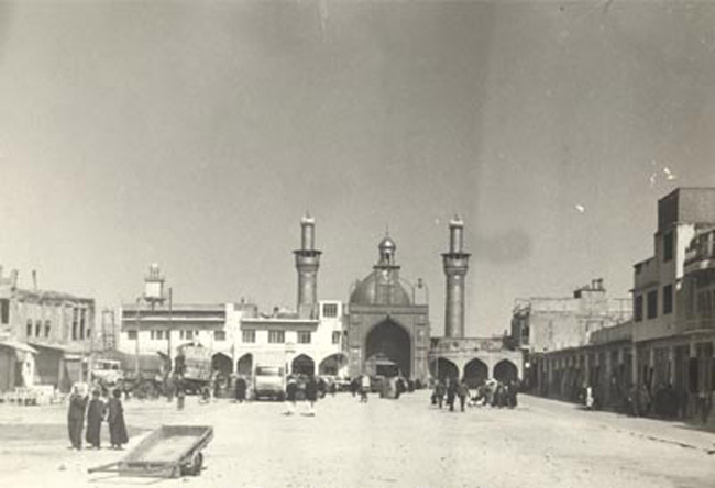 شارع قبلة الامام الحسين عليه السلام في بداية السبعينات