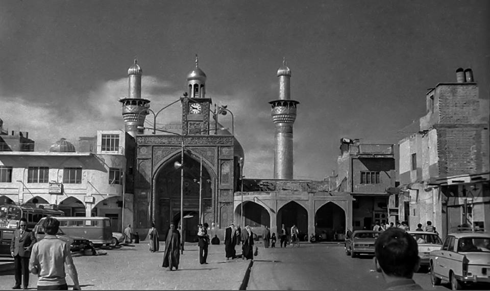 شارع قبلة الامام الحسين عليه السلام في الستينات .
