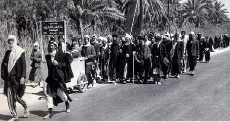 المسير-الى-كربلاء-عام-1962-م