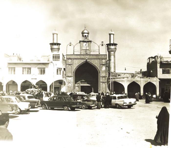 شارع قبلة الإمام الحسين عليه السلام في سبعينيات القرن الماضي